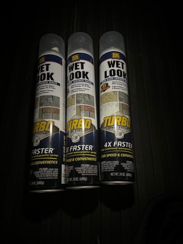 Ghostshield Siloxa-tek 8500 RUST-OLEUM 4x Seal-Krete 357925 Wet