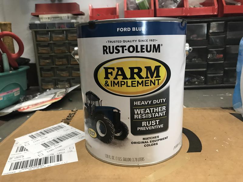 Rust-Oleum 1 qt. Ford Blue Specialty Farm & Implement Paint, Gloss