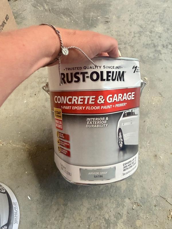 Have a question about Rust-Oleum 1 Gal. Armor Gray Satin 1-Part