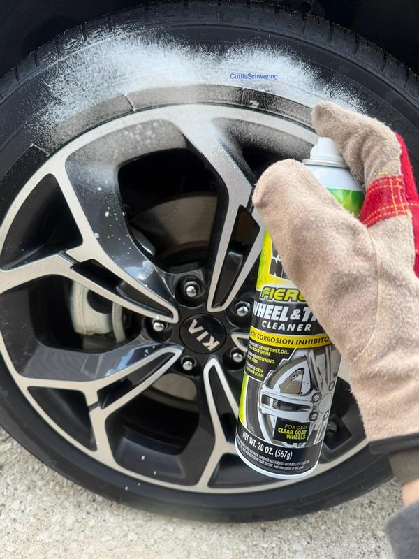 Rust-Oleum Wipe New Fierce Wheel Tire Cleaner 20 -oz Spray Car Exterior ...