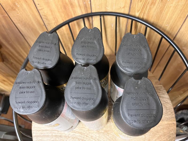 Wipe The Tip After Spraying To Prevent Clogging