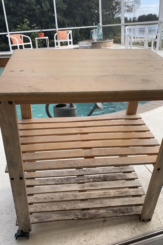 Before project with mold and mildew