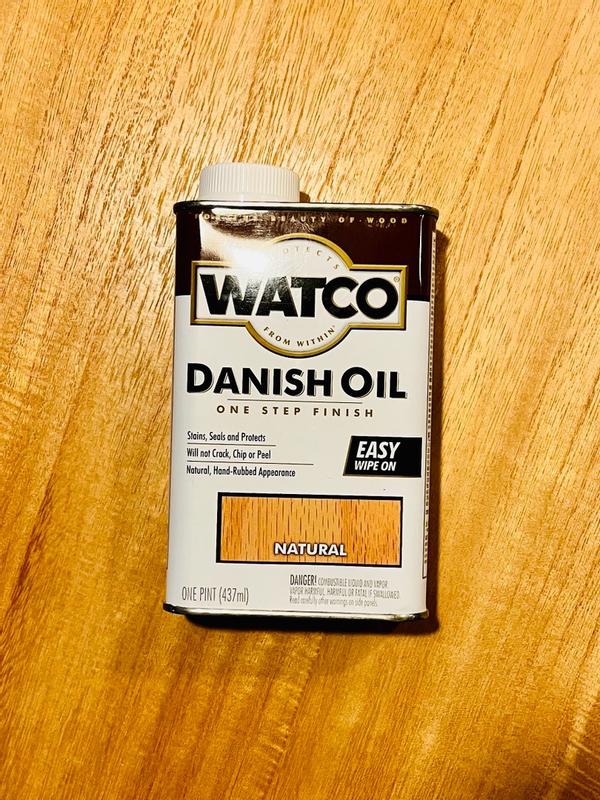 Rust-Oleum Brown Food-grade Interior Danish Oil (1-pint