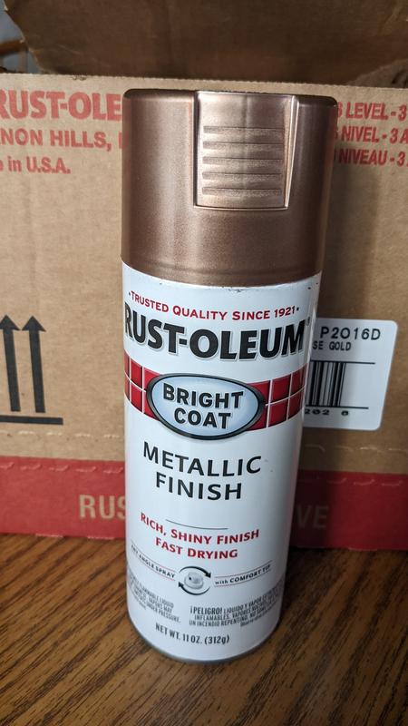 Rust-Oleum Stops Rust Protective Metallic Finish Spray Paint - 7271830, 11  ounce, Silver