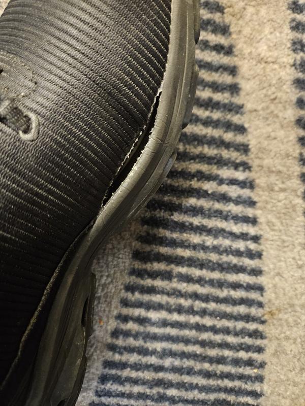 Customer photo for "Defected sneakers"