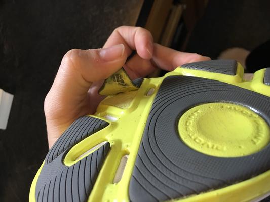 Photo submitted with review of product