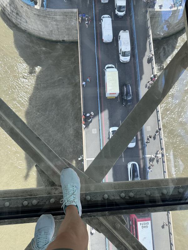 Walking at the Tower Bridge London