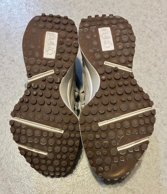 Worn soles in one month!