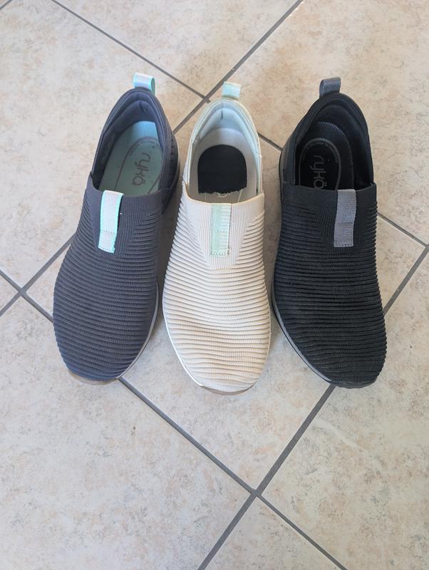 RYKA Echo Knit Slip-on – Sneaker Donna Leggera Per Escursionismo E Passeggiate, Con Ammortizzazione RE-ZORB Lite