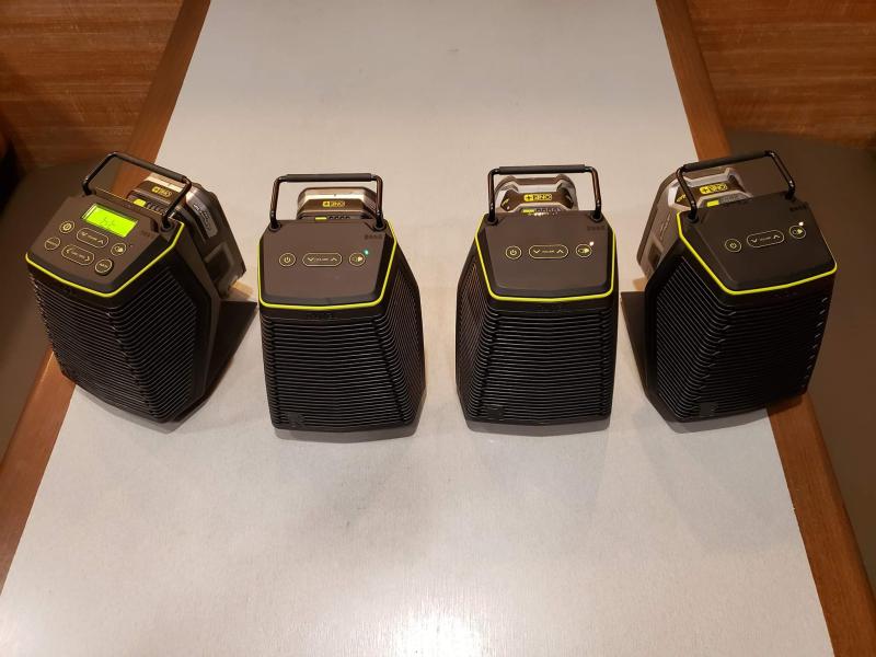ryobi 18v score wireless speaker set