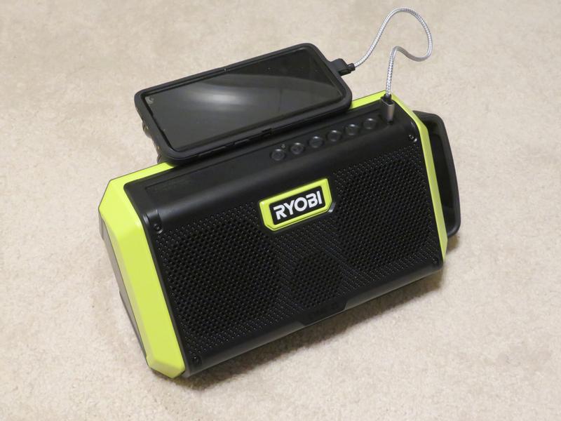 ryobi bluetooth speaker