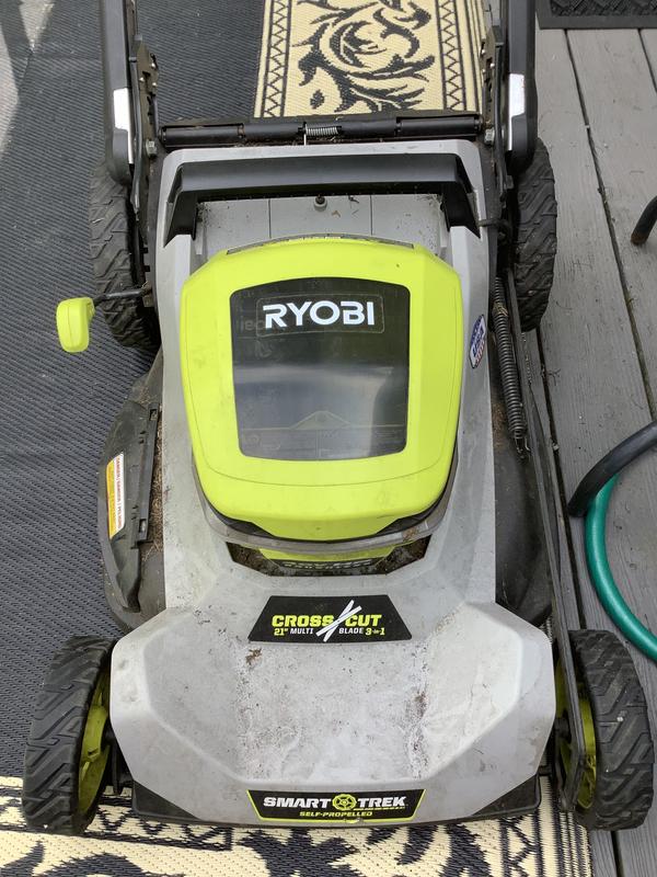 Ryobi 21 Smart Trek Lawn Mower - 40V Self-Propelled RY40LM10Y
