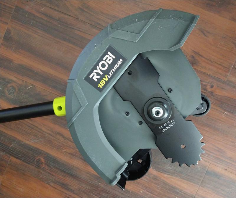 Ryobi 18v edger discount blade