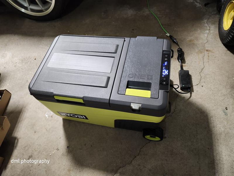 RYOBI ONE+ 18V 24 Qt. Hybrid Battery Powered Iceless Cooler (Tool Only)  Pi1824QBT - The Home Depot