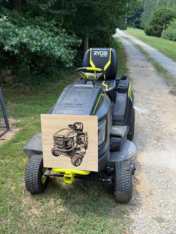 RYOBI 80V HP Brushless 42 in. Battery Electric Cordless Riding