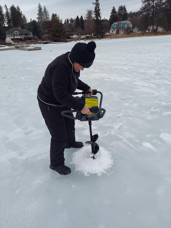 40V HP BRUSHLESS ICE AUGER - RYOBI Tools