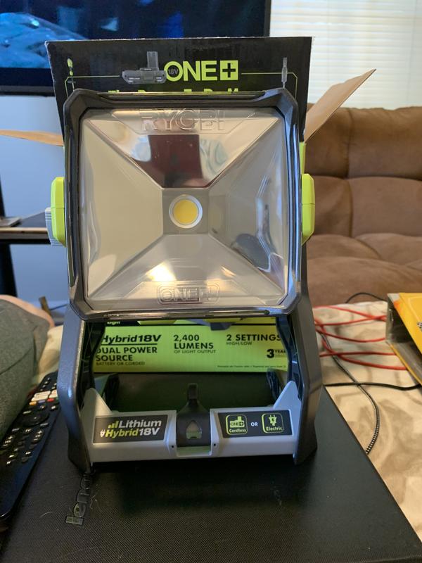 18V ONE+ Hybrid 20 Watt LED Work Light (Tool Only) - RYOBI Tools