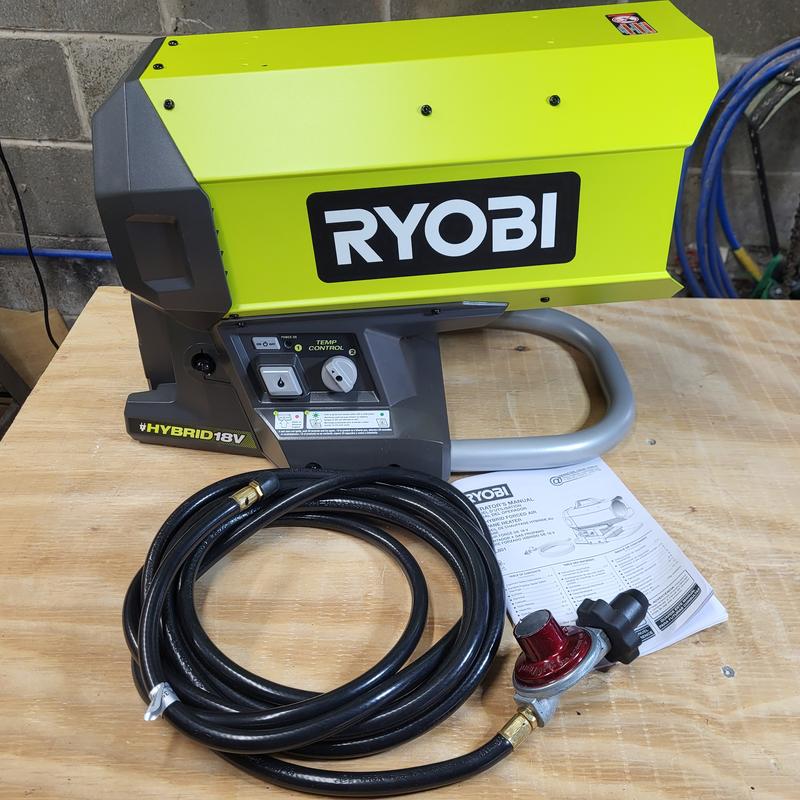Reviews for RYOBI ONE+ 18V Cordless Hybrid Forced Air Propane Heater (Tool  Only)