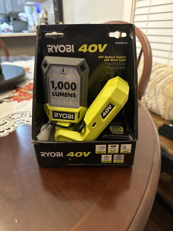 40V BATTERY TOPPER LIGHT