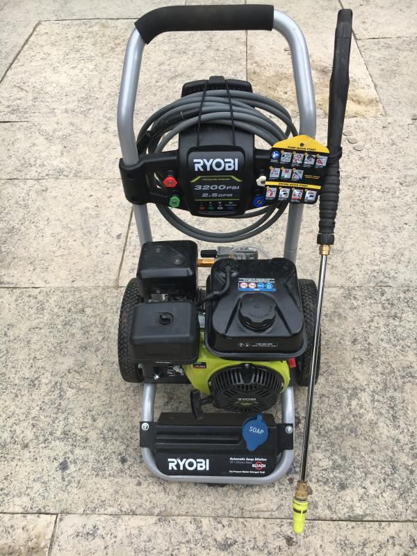 Ryobi pressure deals washer 3200 psi