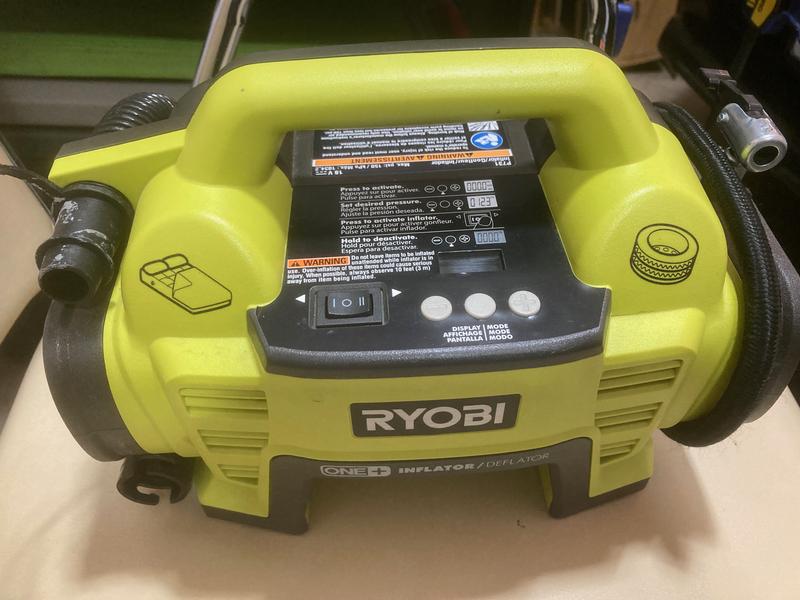 Ryobi air best sale inflator review