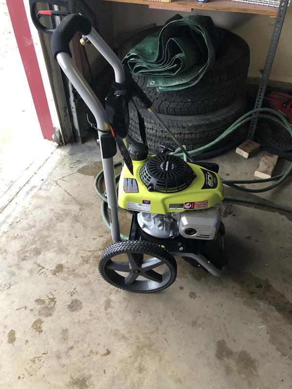 Ryobi 3000 gas online pressure washer