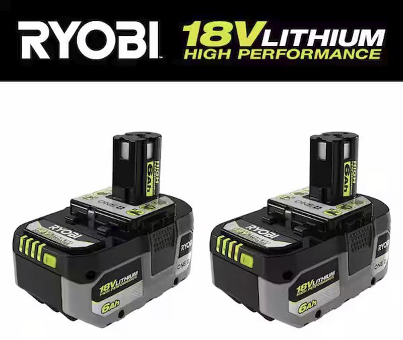 Ryobi 18 volt batteries for deals sale