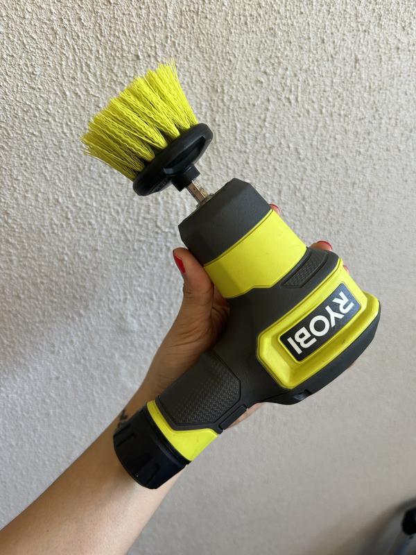 POWERFUL COMPACT Cleaning!  RYOBI USB Lithium Power Scrubber 