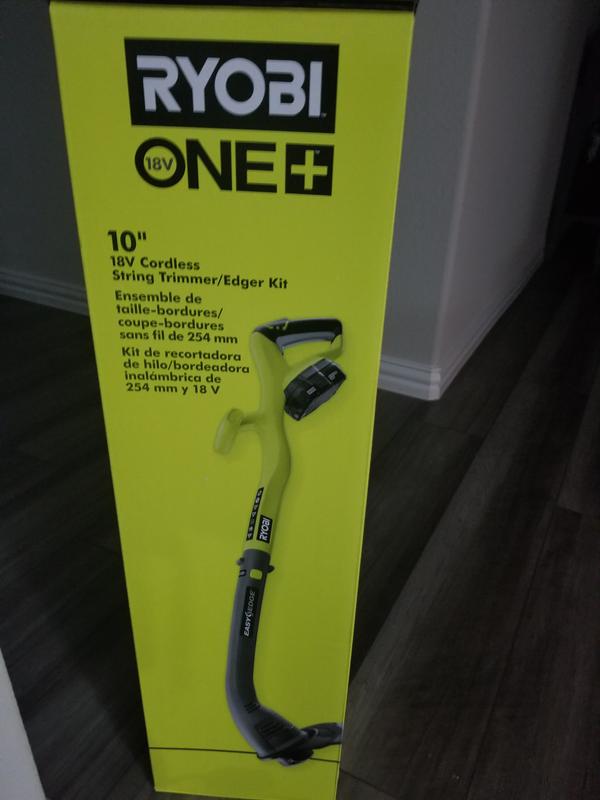 Ryobi cordless line online trimmer review