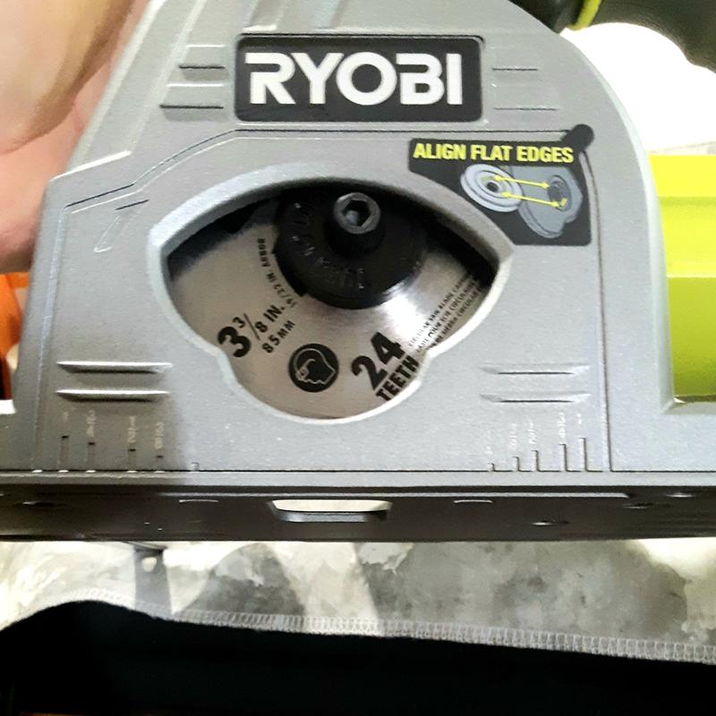 18V ONE+ 3-3/8 Multi-Material Plunge Saw - RYOBI Tools