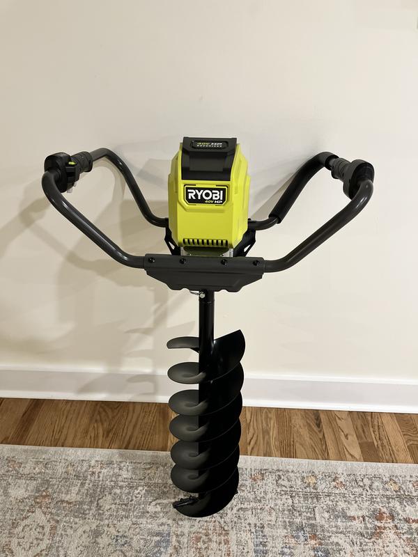 If anyone was wondering if the Ryobi auger can drill holes in ice The  answer is yes! : r/ryobi