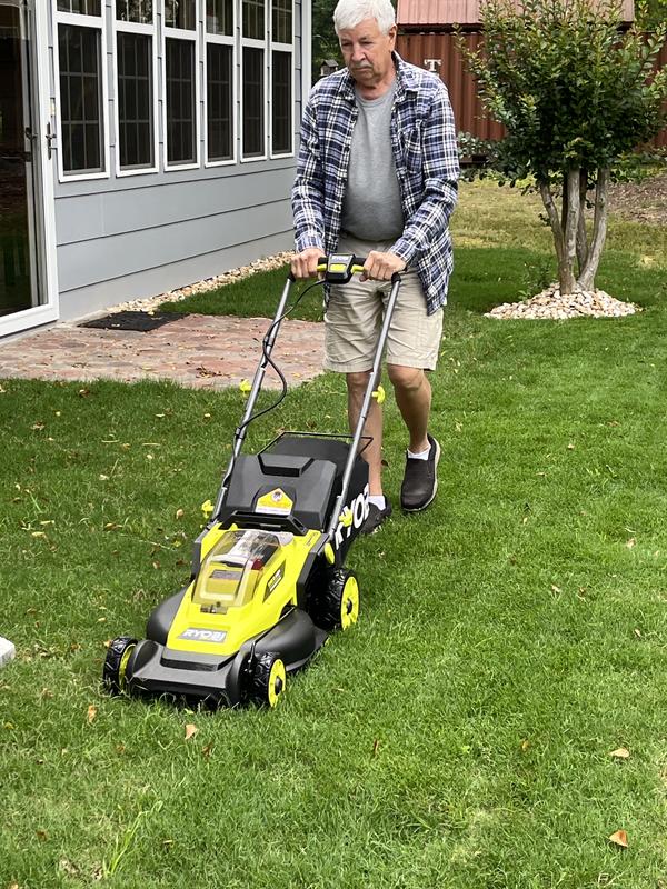 Ryobi 13 inch lawn best sale mower review