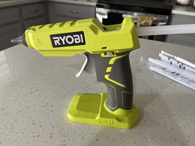 RYOBI ONE+ 18V Cordless Dual Temperature Glue Gun (Tool Only) with