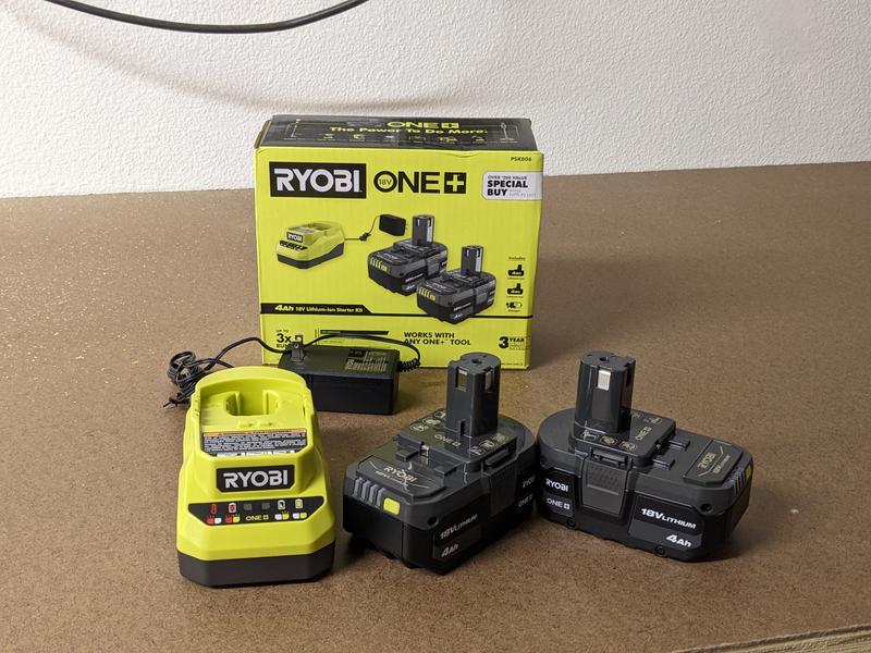 18V ONE+ 4AH LITHIUM BATTERY (2-PACK) - RYOBI Tools