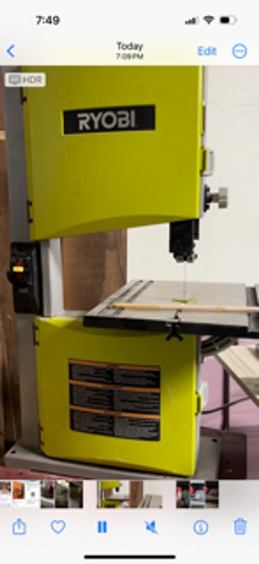 Ryobi band saw home depot discount