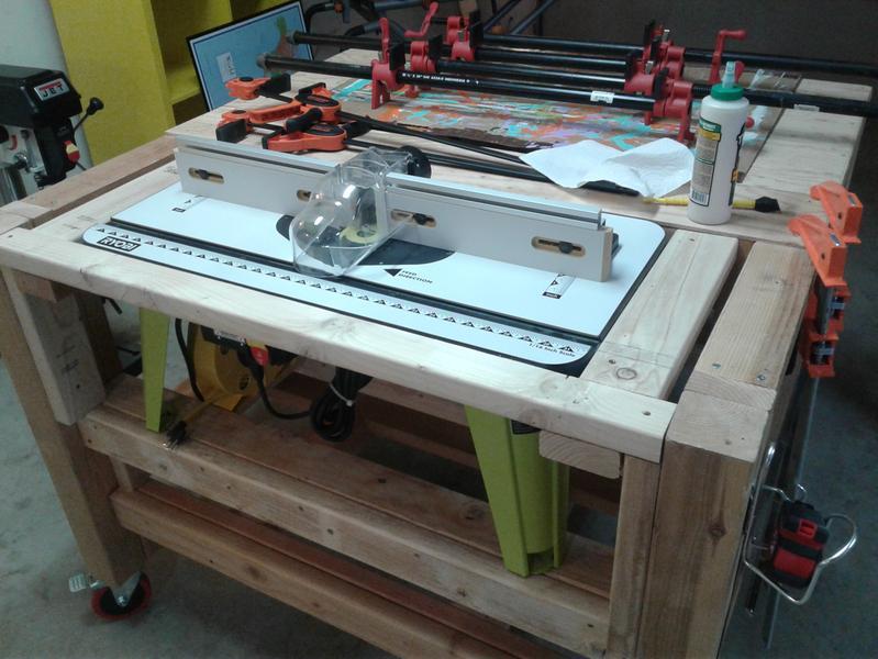 Home depot best sale ryobi router table