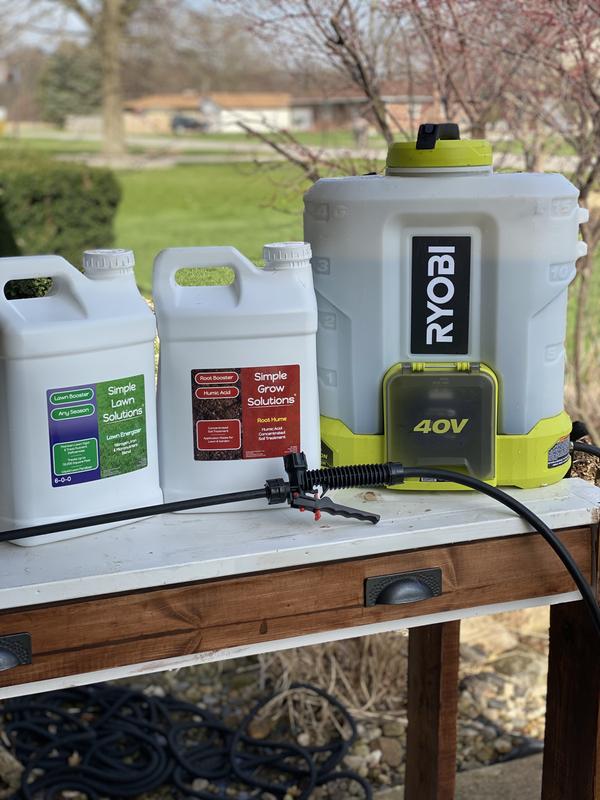 40V 4 GALLON BACKPACK CHEMICAL SPRAYER KIT RYOBI Tools