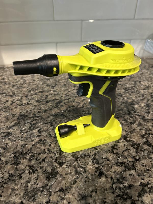 Ryobi Inflator / Mini Blower Attachments and Storage Rack 