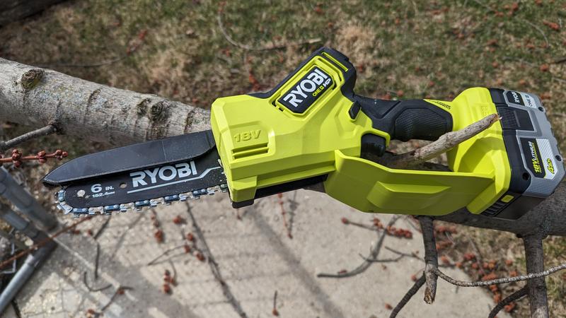 18V ONE+ HP 6 COMPACT BRUSHLESS PRUNING CHAINSAW - RYOBI Tools
