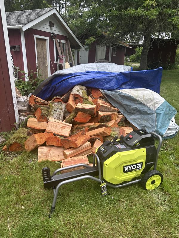 RYOBI 40V HP Brushless 12-Ton Kinetic Battery Electric Log