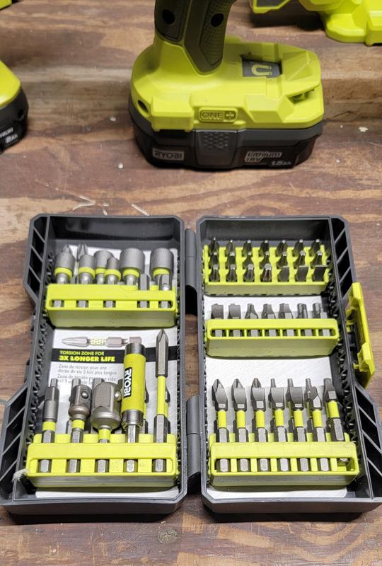 Ryobi impact clearance rated driving kit