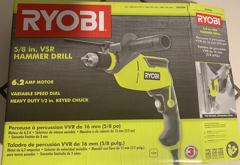 5/8 VSR Hammer Drill - RYOBI Tools