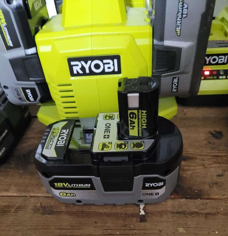 Ryobi 18v 6ah hot sale