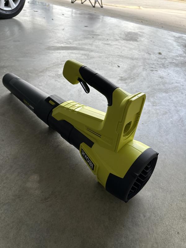 RYOBI ONE+ HP 18V Brushless 110 MPH 350 CFM Cordless Variable-Speed Jet Fan  Leaf Blower (Tool Only) P21012BTL - The Home Depot