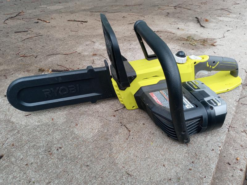 Ryobi 10 deals inch electric chainsaw