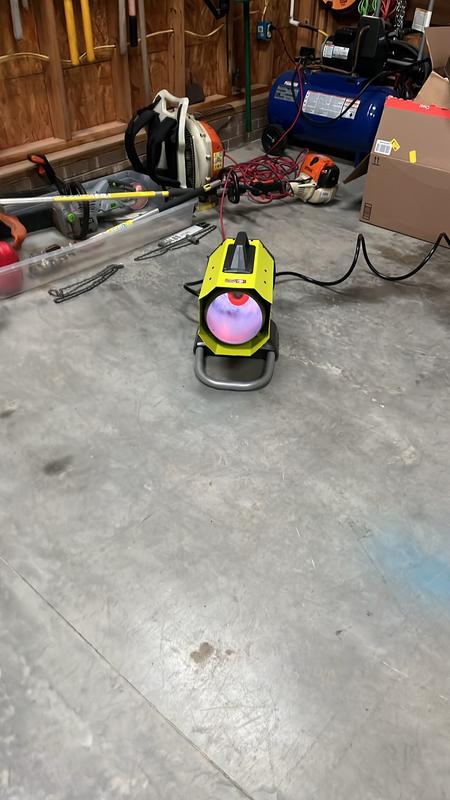 Ryobi Hybrid forced air Heater made to use with propane tank (not included)  - Space Heaters - Terry, Mississippi, Facebook Marketplace