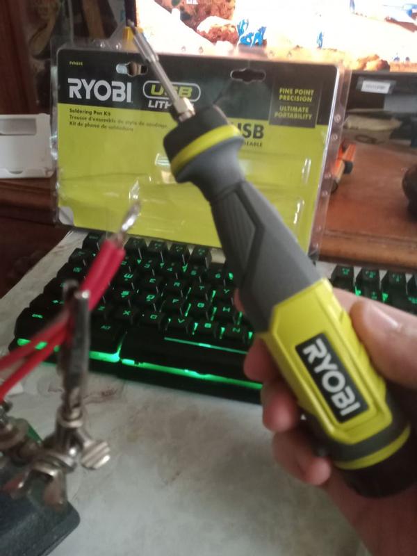 USB LITHIUM SOLDERING PEN KIT - RYOBI Tools