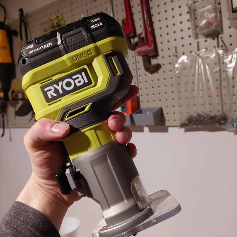 Ryobi battery operated discount router