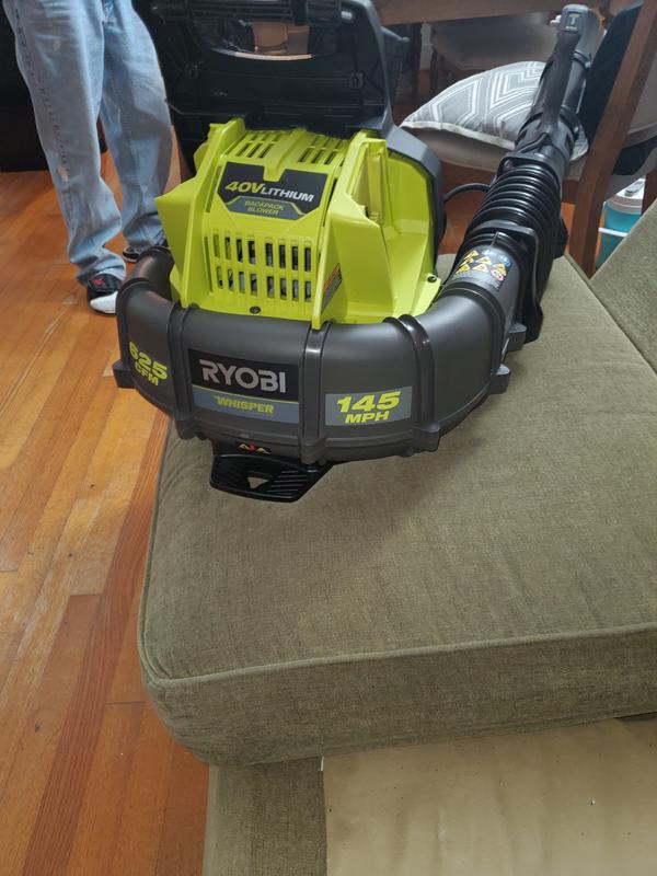 40V BRUSHLESS 625 CFM WHISPER SERIES BACKPACK RYOBI Tools