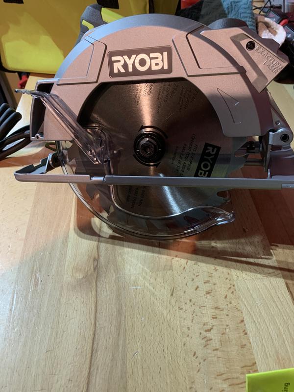 Ryobi CSB144LZK 7-1/4 in. Circular Saw with Laser, with blade and